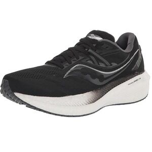 Saucony Triumph 20 Road Running Shoes Black White Womens 10 UK 8‎ EU 42